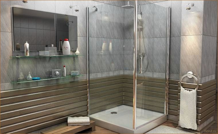 Инновационный дизайн душевого унитаза с перегородкой: функциональность и комфорт в вашей ванной комнате
