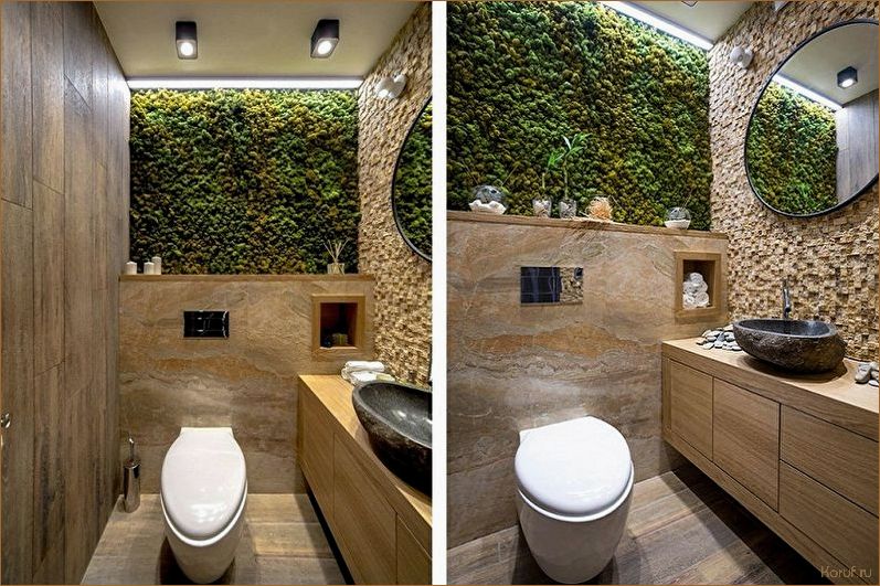 Изумрудный дизайн туалета: как создать оригинальный интерьер для ванных комнат