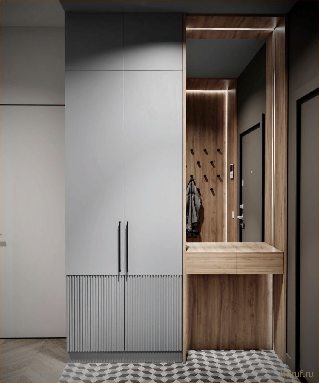 Как создать идеальный гардеробный шкаф для прихожей: советы по дизайну и организации пространства
