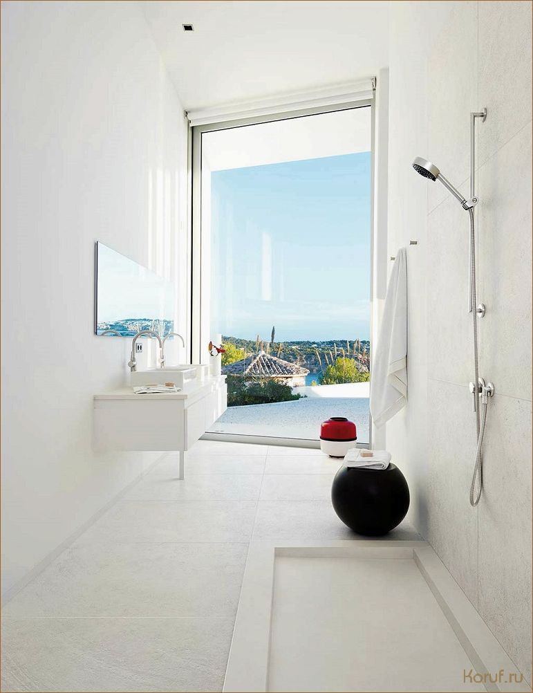 Неповторимый дизайн в ванной комнате: создание душевого поддона из мозаики