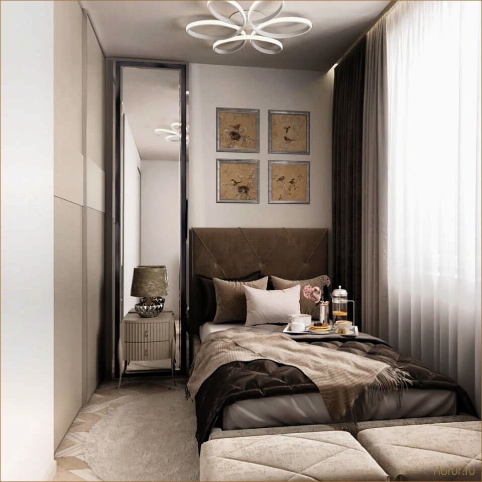 10 квадратных метров для гармоничного отдыха: современный дизайн спальни