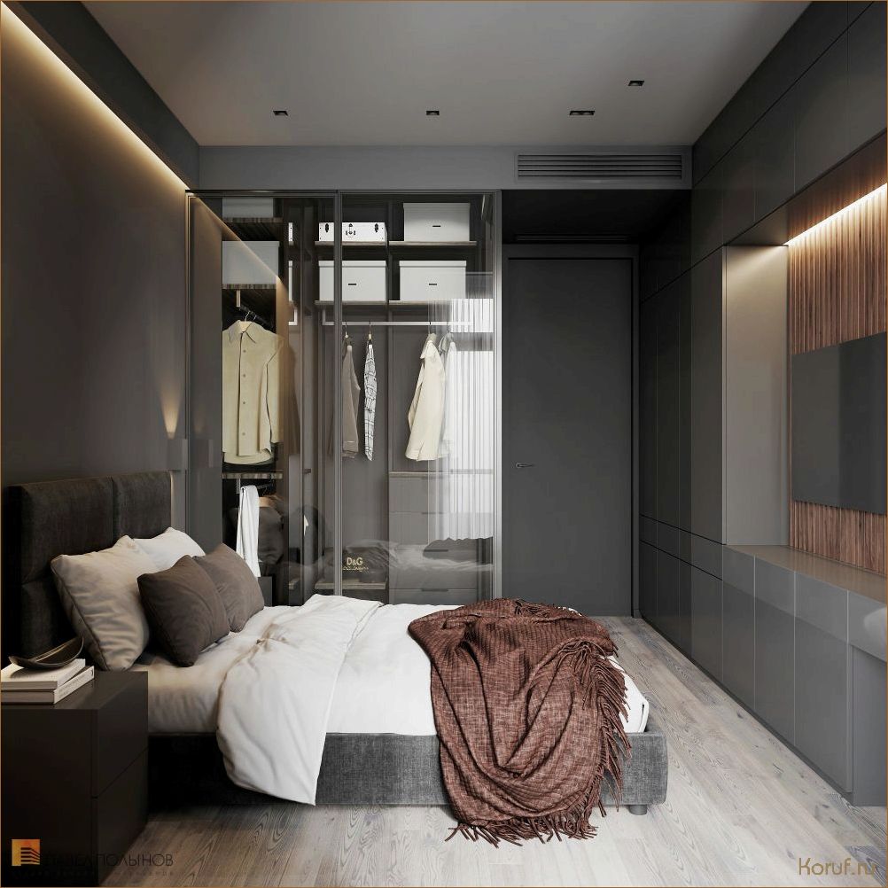 10 квадратных метров для гармоничного отдыха: современный дизайн спальни