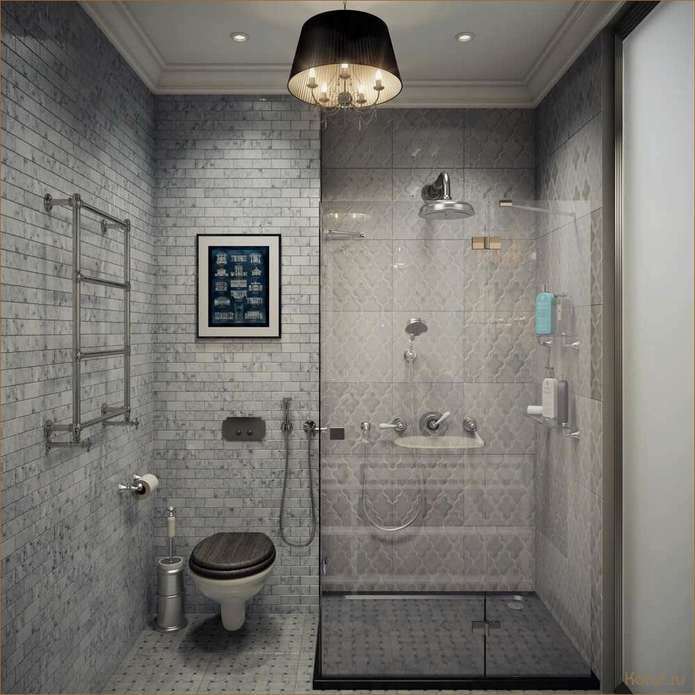 5 идей дизайна туалета с использованием керамогранита: превратите свой туалет в шедевр!