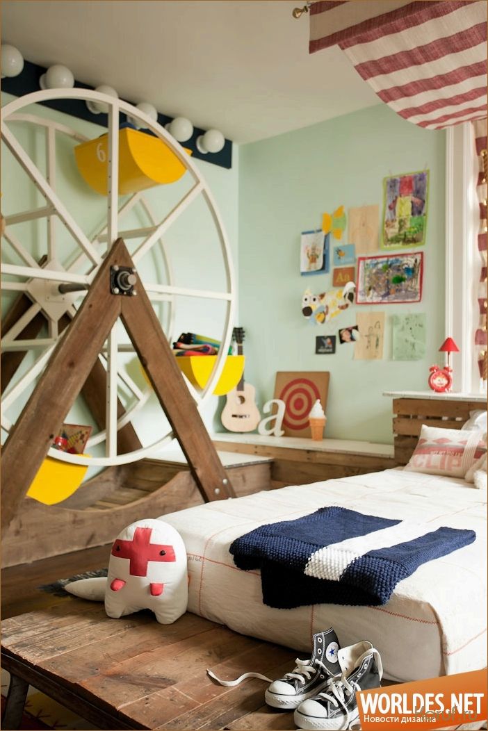 7 креативных и прочных идей дизайна детской комнаты: от классики до современного стиля.