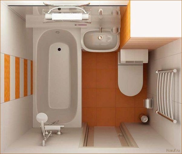 Дизайн ванны 4 кв: создаем уютную и функциональную комнату