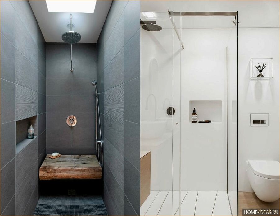 Идеальный душевой уголок с поддоном: лучшие идеи дизайна для вашей ванной комнаты