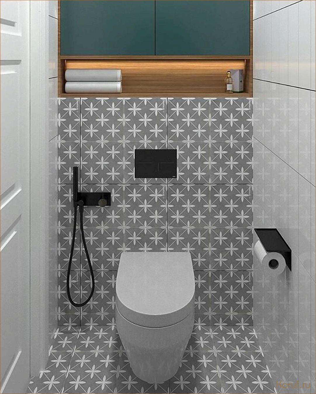 Мастер-класс: Как создать стильный дизайн маленького туалета с минимальными затратами