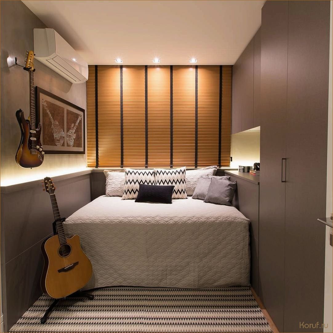 Превращаем ограниченное пространство в уютную комнату: Лучшие идеи дизайна для комнаты 7м2.