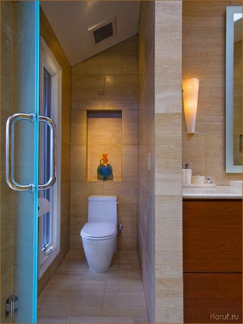 3 идеи дизайна для уютных небольших туалетов: создайте пространство и функциональность