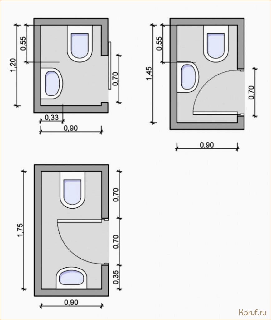 Идеальный дизайн квадратного туалета: современные решения и советы от экспертов
