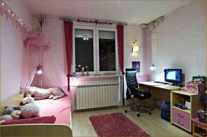 10 идей для стильного и уютного дизайна комнаты для девушки: советы и рекомендации.