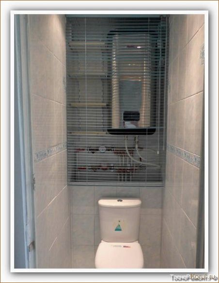 Стильный и функциональный дизайн туалета с бойлером: советы профессионалов