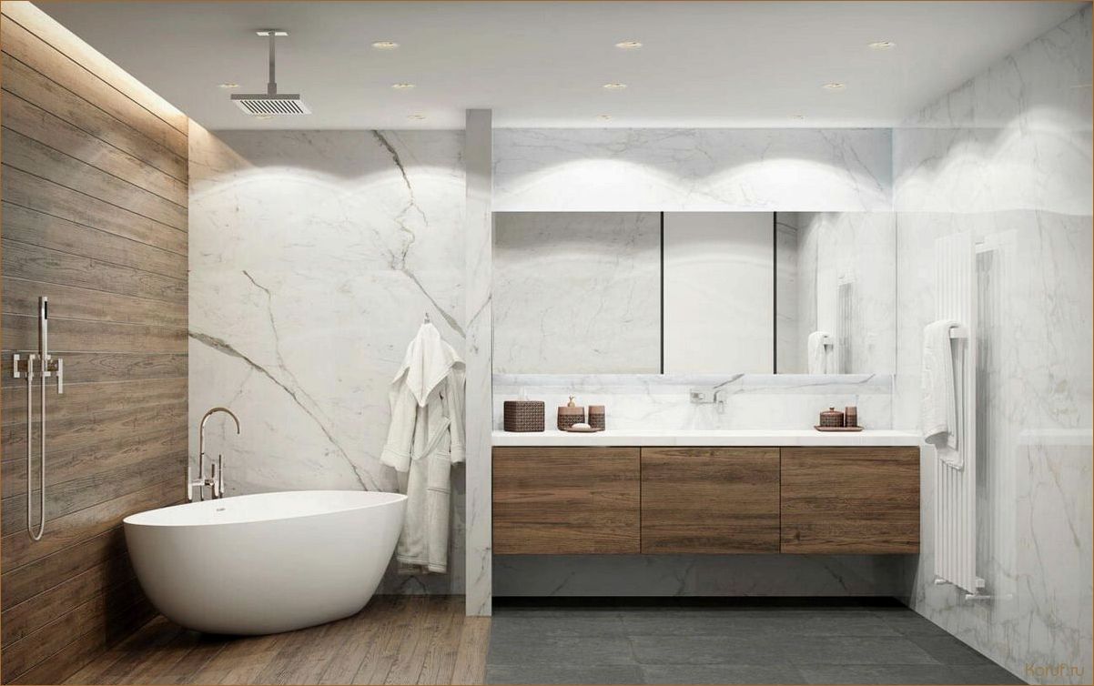 Виды дизайнов ванной комнаты: выбираем оптимальный вариант