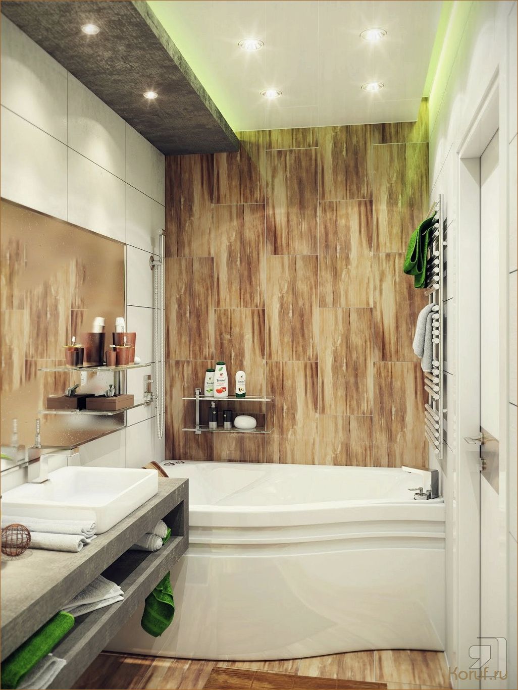 Дизайн установки ванны: создание комфортного пространства для расслабления и отдыха