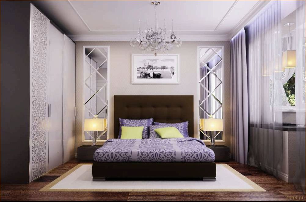 Как сделать дизайн спальни на 12 кв.м. с гардеробной, чтобы получить идеальное пространство для сна и хранения