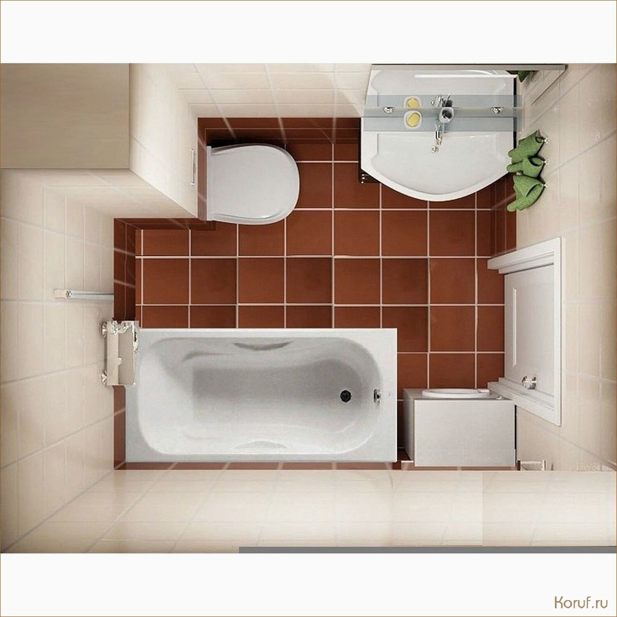 Превратите вашу ванную в оазис спокойствия: советы по дизайну ванной комнаты с квадратной душевой