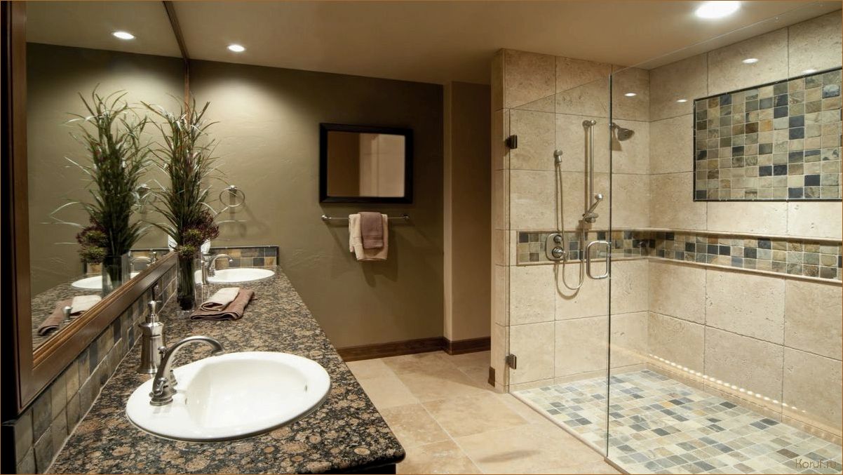 Удобство и стиль: гармоничное сочетание ванны и душевой кабины в интерьере ванной комнаты