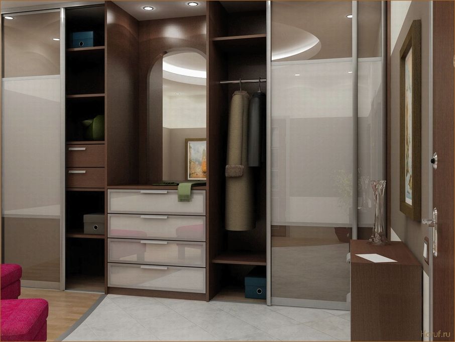 10 идей для создания стильного и уютного гардеробного шкафа: идеальный интерьер для вашего гардероба.