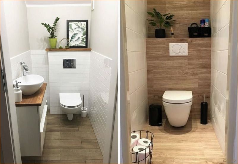 10 идей для стильного дизайна туалета в маленькой ванной комнате: уютно и функционально