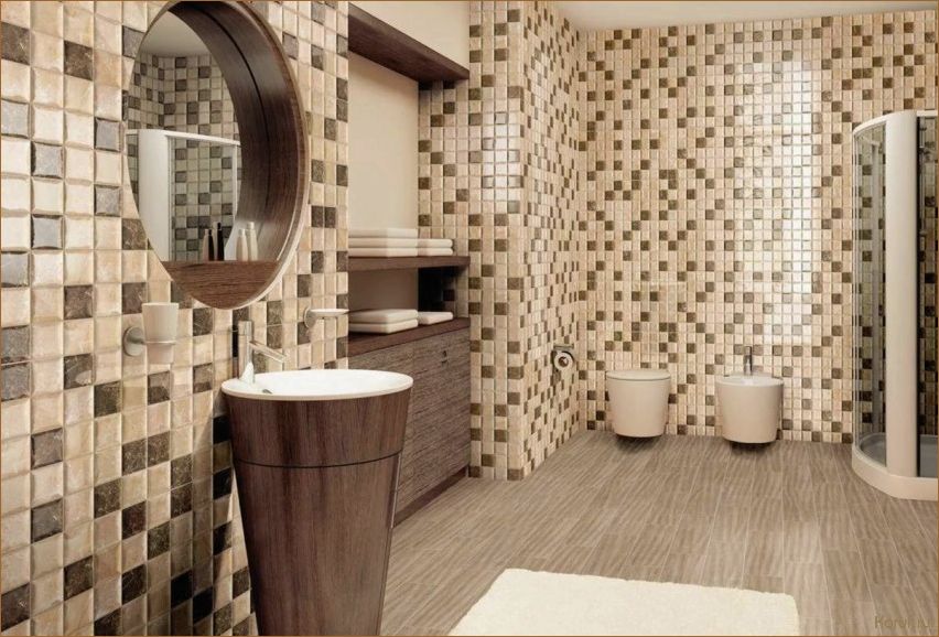 Идеальное сочетание практичности и эстетики: лучшие идеи туалета в мозаичном дизайне