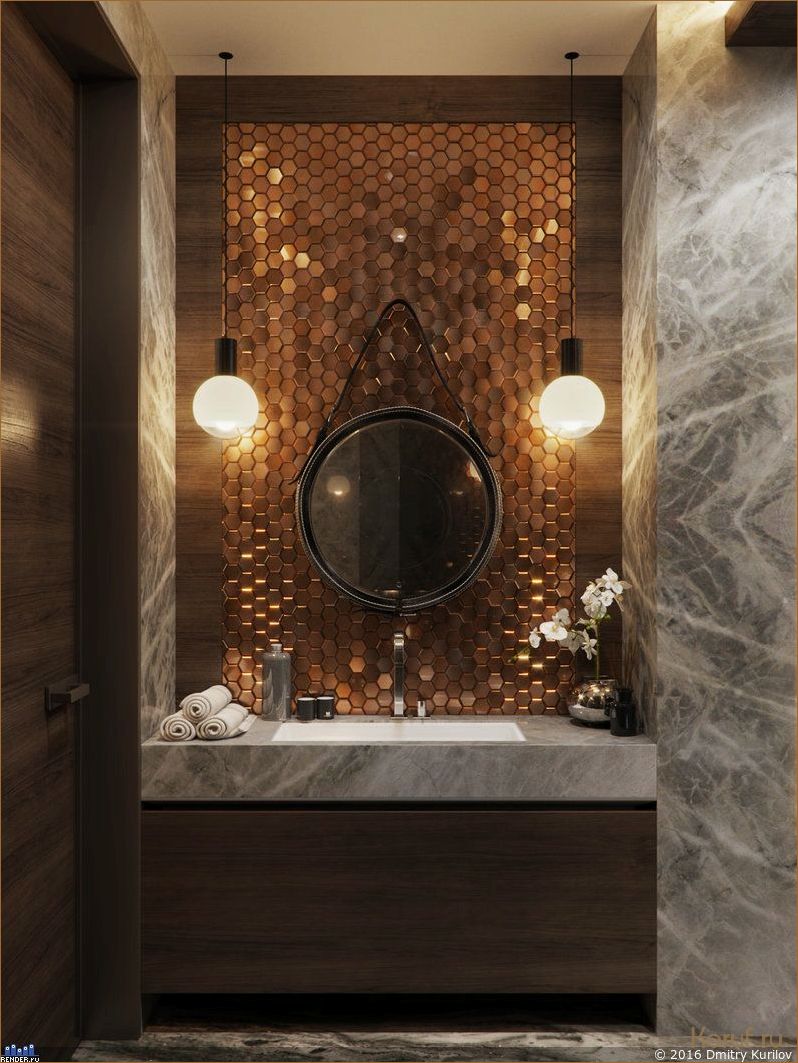 Изысканный дизайн туалета в золоте: идеи и советы для создания роскошной атмосферы в ванной комнате