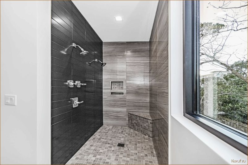 Лучшие идеи дизайна для душа без душевой кабины: создайте уют и комфорт в своей ванной комнате