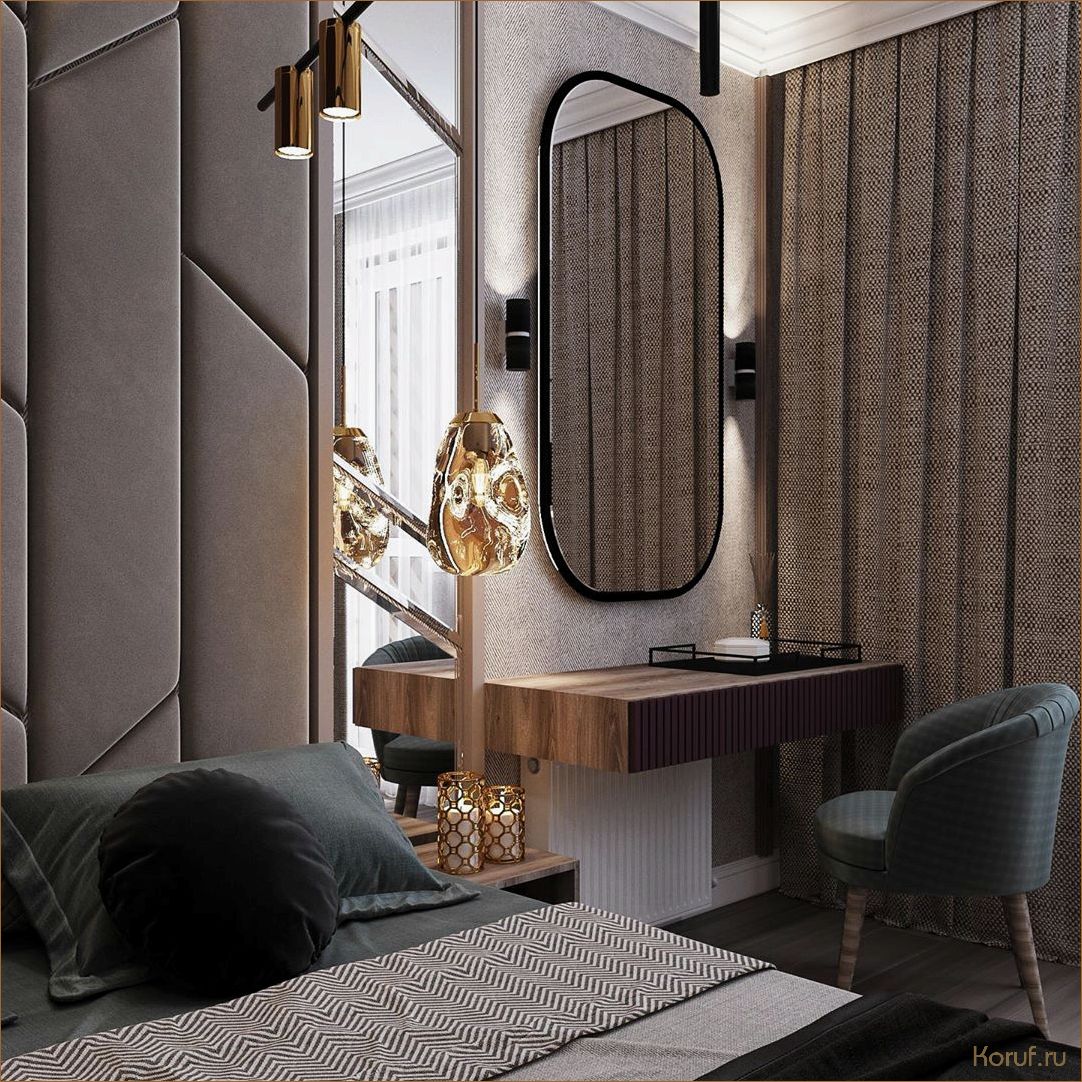 Стиль и комфорт: Создание дизайна спальни в стиле кофе