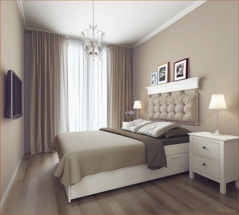Стиль и комфорт: Создание дизайна спальни в стиле кофе
