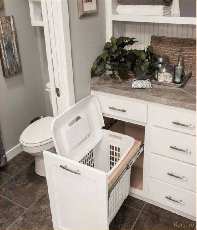 Ванна-шкафчики: компактное решение для любого дизайна ванной комнаты