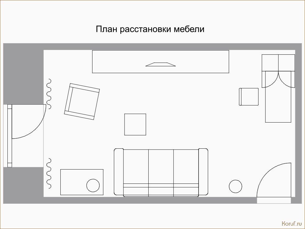 7 идейных планировок гостиной: сделайте интерьер уникальным!