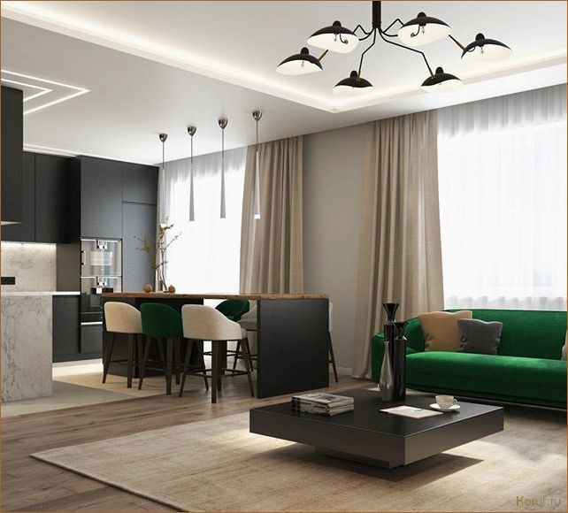 (стильные дизайн кухни, дизайн кухни 2x2, вариант дизайна кухни) 10 идей стильного дизайна кухни 2x2: максимум функциональности на минимальной площади