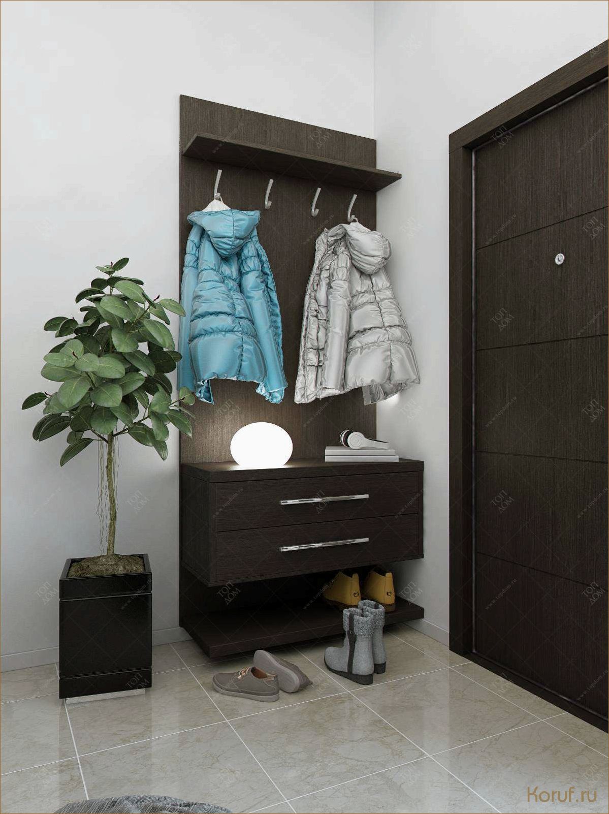 (варианты дизайн прихожей, дизайн прихожей ящиками, варианты дизайна прихожих) Превратите свою прихожую в удобное хранилище: дизайн прихожей с умными ящиками.