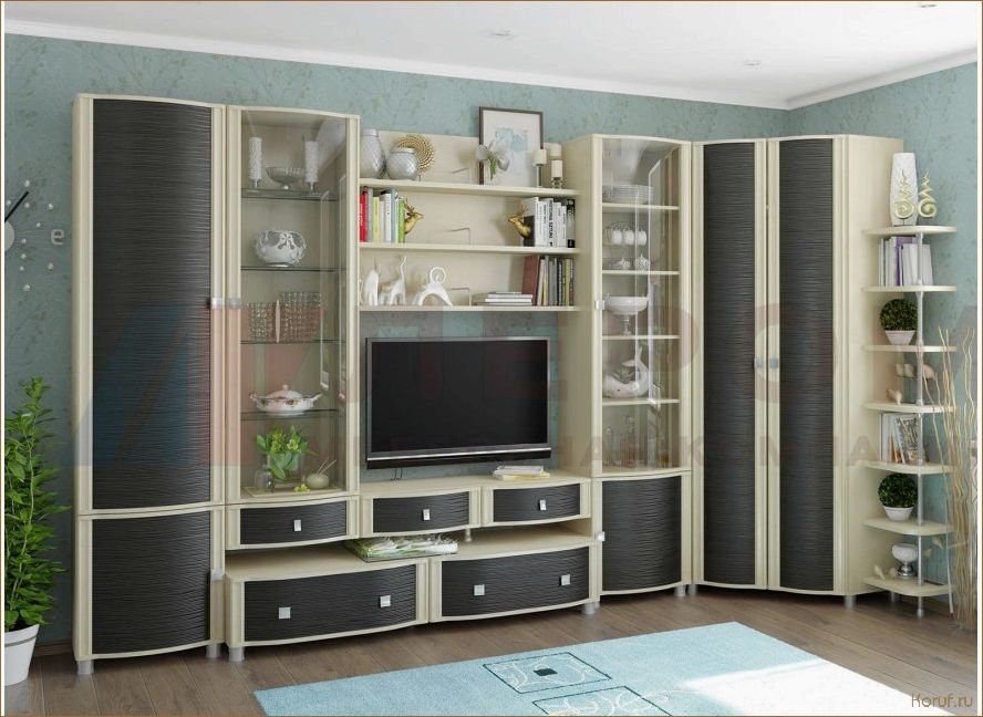 Современный стиль и уют в одном: идеальный комбинированный дизайн гостиной