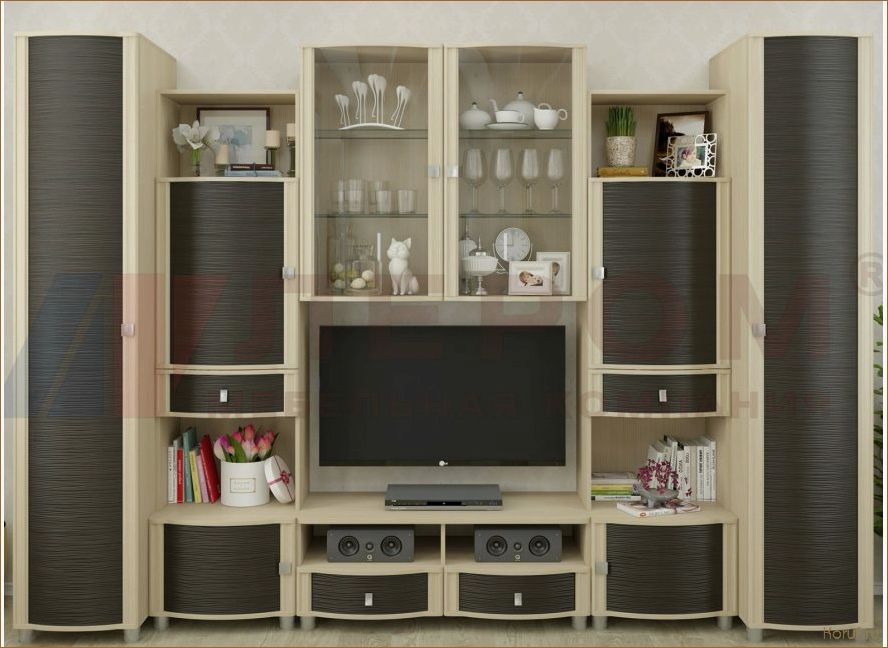 Современный стиль и уют в одном: идеальный комбинированный дизайн гостиной