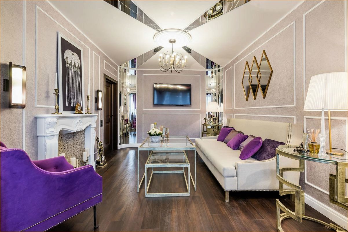 Современный стиль и уют в одном: идеальный комбинированный дизайн гостиной