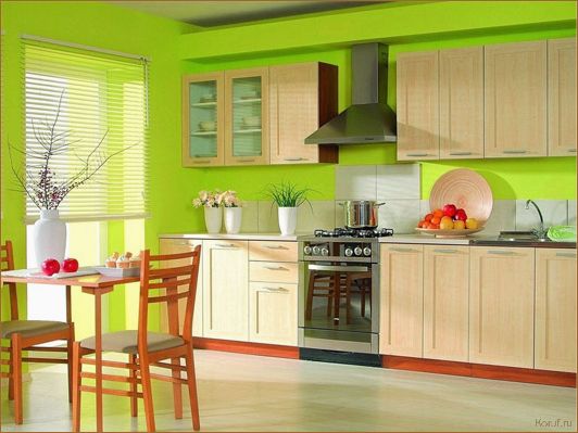 (дизайны кухонь, дизайн салатовой кухни, дизайн кухонь) Топ-5 идей дизайна салатовой кухни: создайте стильный и функциональный интерьер