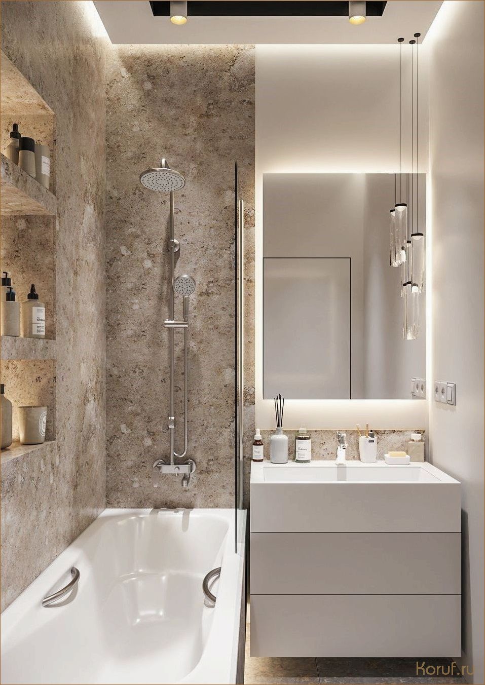 (какой дизайн ванной, какой дизайн ванны, дизайн комнаты) Выбираем дизайн ванной комнаты: советы и рекомендации