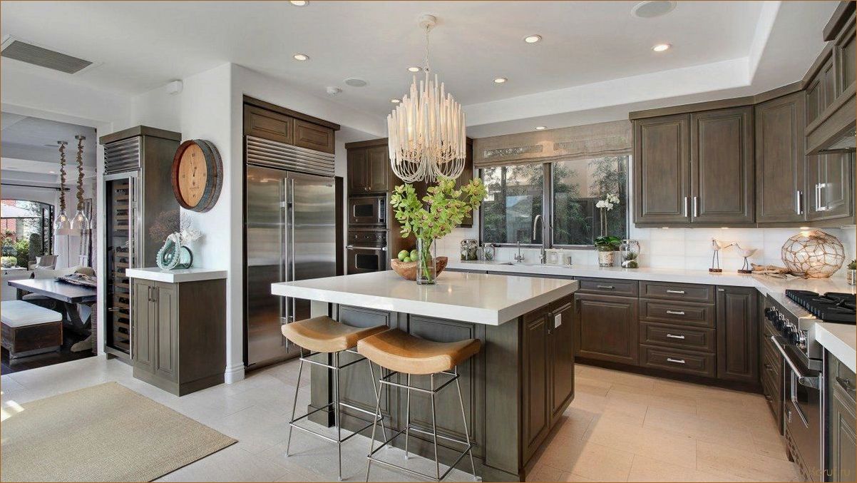 10 идей дизайна кухни в доме, которые сделают ваш пространство удобным и стильным