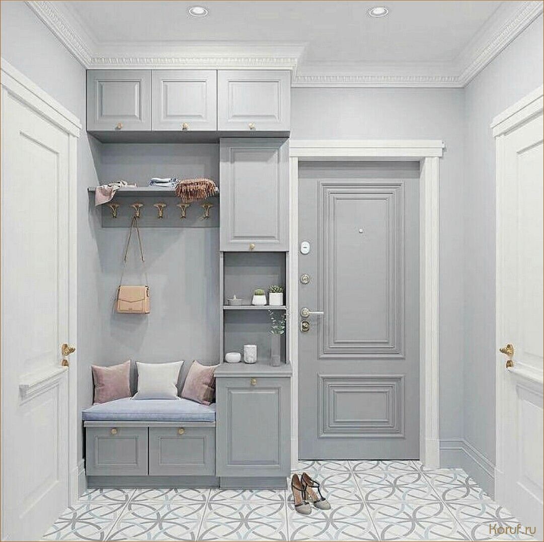 10 идей дизайна прихожей с удобной встроенной гардеробной: организуйте максимум места и стильный интерьер