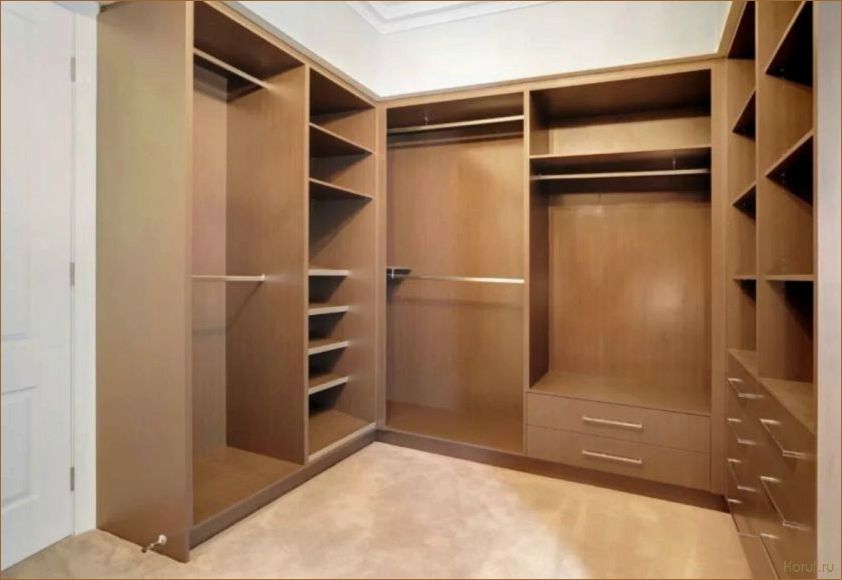 10 лучших идей дизайна спален с гардеробными для создания уютного и функционального пространства!