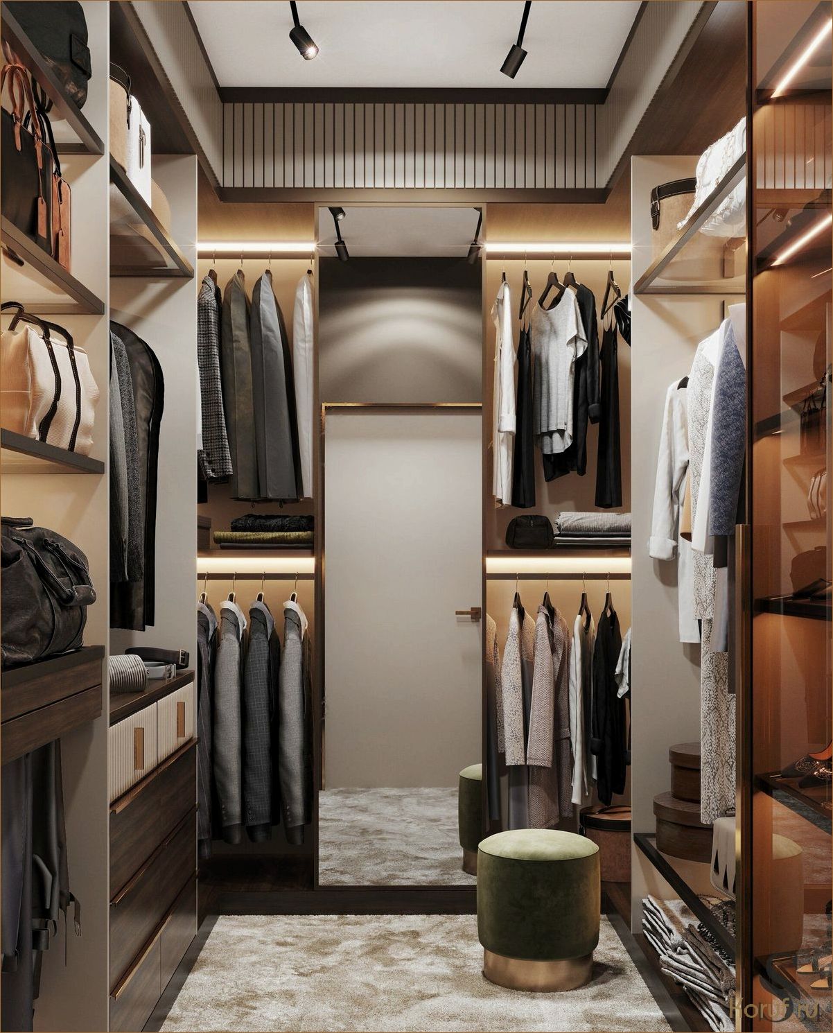 (дизайн гардеробной зеркала, дизайны комнаты, дизайн комната) Дизайн гардеробной зеркала: преимущества и возможности