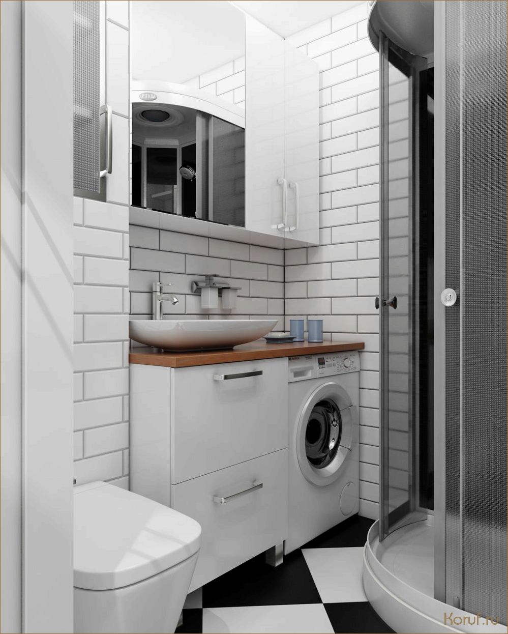 Дизайн типовой ванной: как сделать ее удобной и стильной