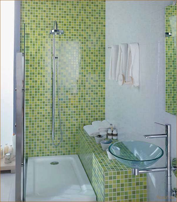 Душевая мозаика: идеи дизайна для создания потрясающей ванной комнаты.