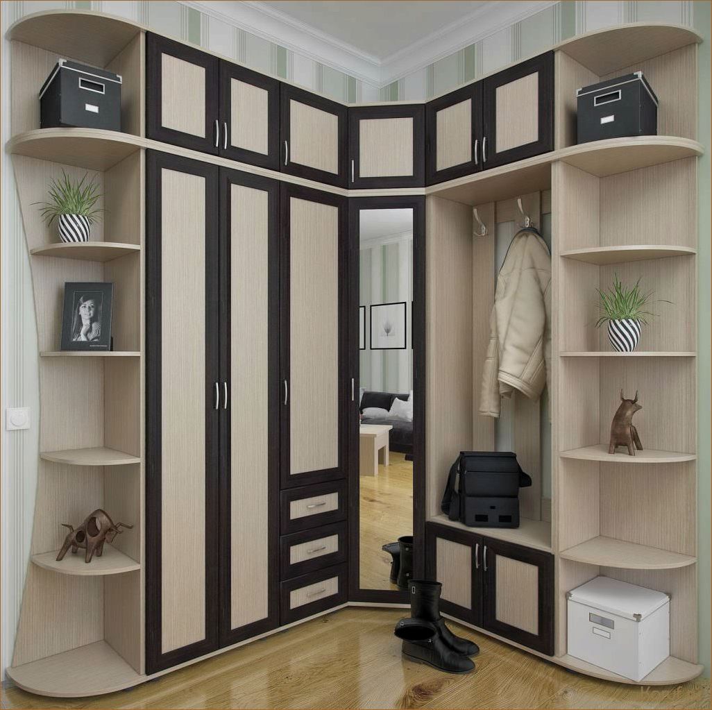 (дизайн прихожей одежда, прихожая одежда дизайн, современные дизайны прихожих) Идеальный дизайн прихожей одежды: как создать функциональность и стильность в одном