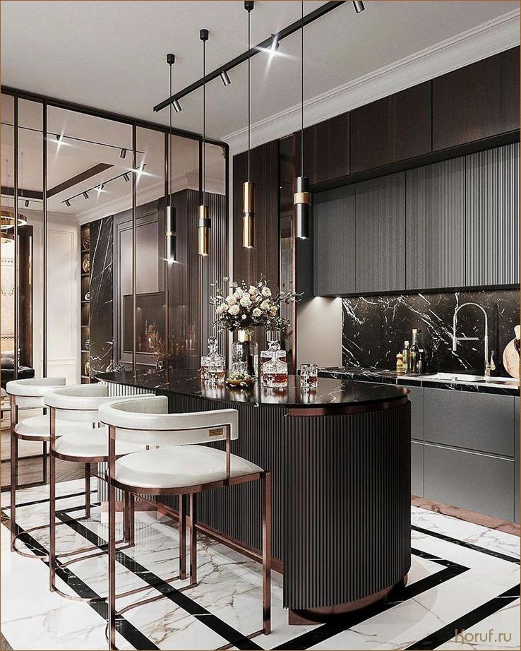 Идеи дизайна кухни-гостиной: создаем комфортное пространство для гастрономических вечеринок