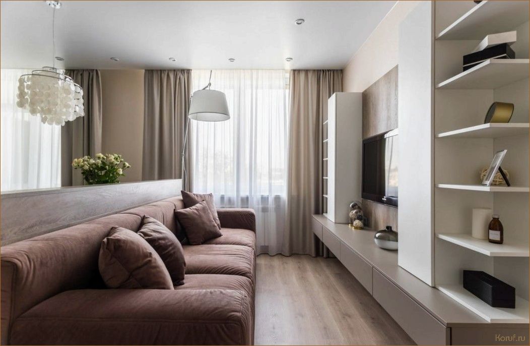 Элегантный дизайн пола для вашей гостиной: идеи и советы для создания привлекательного интерьера