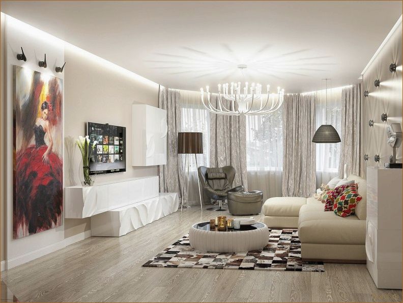 Элегантный дизайн пола для вашей гостиной: идеи и советы для создания привлекательного интерьера