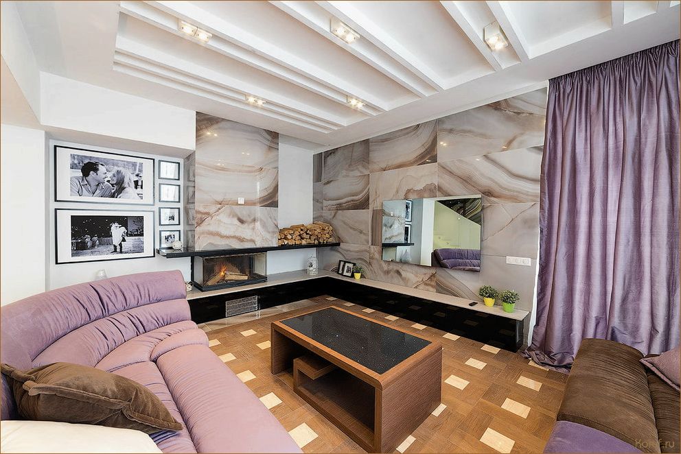 Элегантный дизайн пола для вашей гостиной: идеи и советы для создания привлекательного интерьера