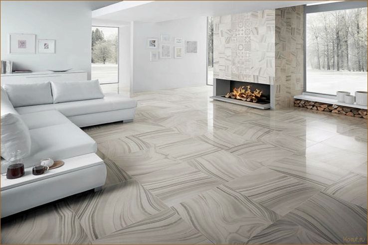 Элегантный дизайн пола для вашей гостиной: идеи и советы для создания привлекательного интерьера