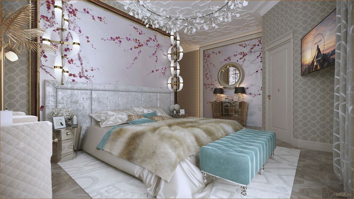 Как преобразить спальню при помощи дизайнерской покраски: советы и идеи